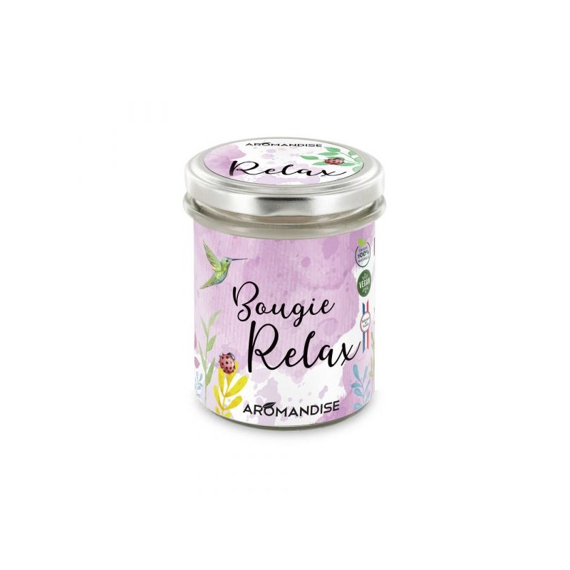 Bougie d'ambiance Relax  Aromandise