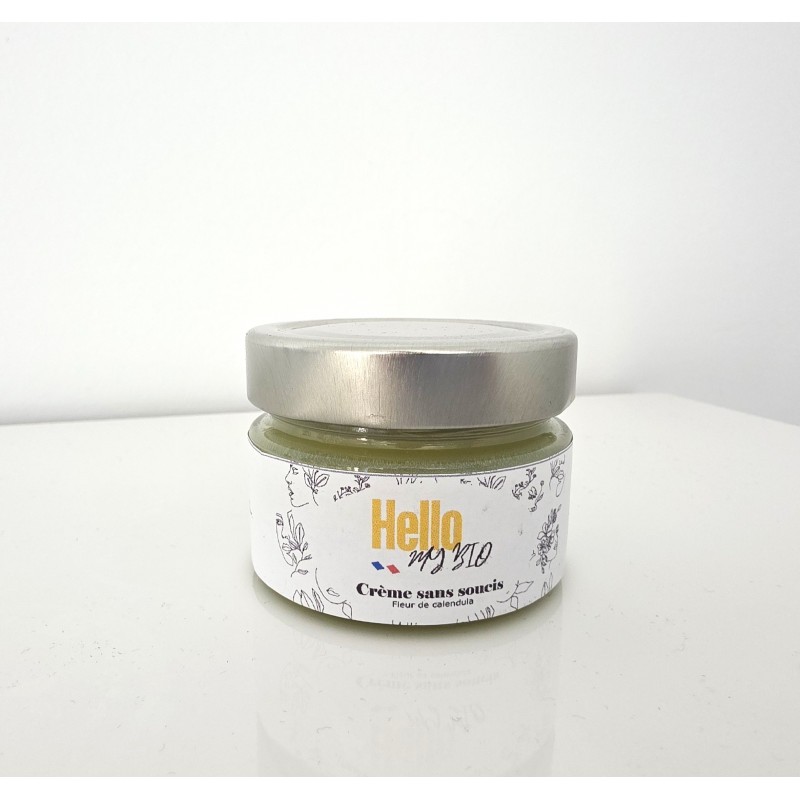 Crème sans soucis à la fleur de calendula - 130 ml - Hello My Bio